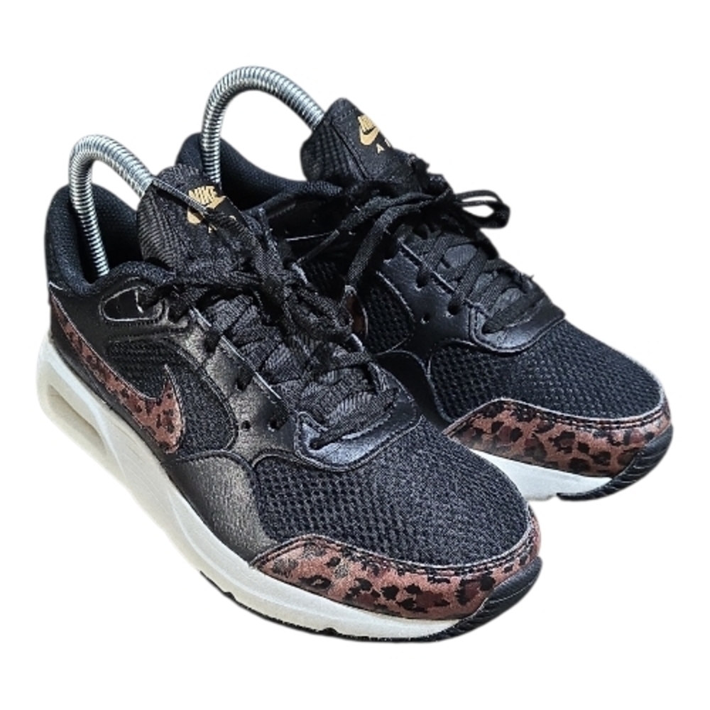 Nike Women's Air Max SC Athletic Sneakers Black Leopard DO2785-010 Size 6